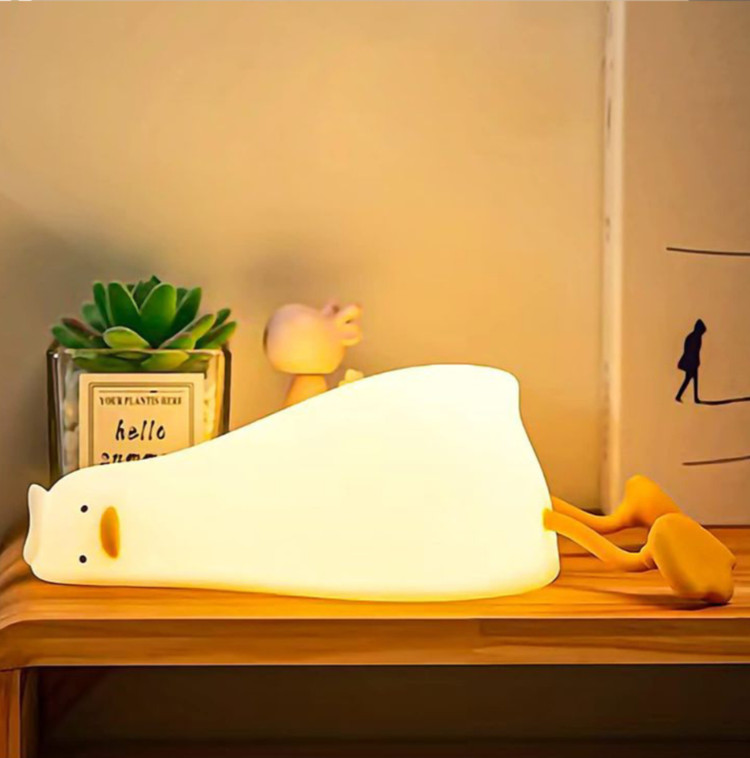 چراغ خواب مدلِ جوجه خوابیده،چندرنگ