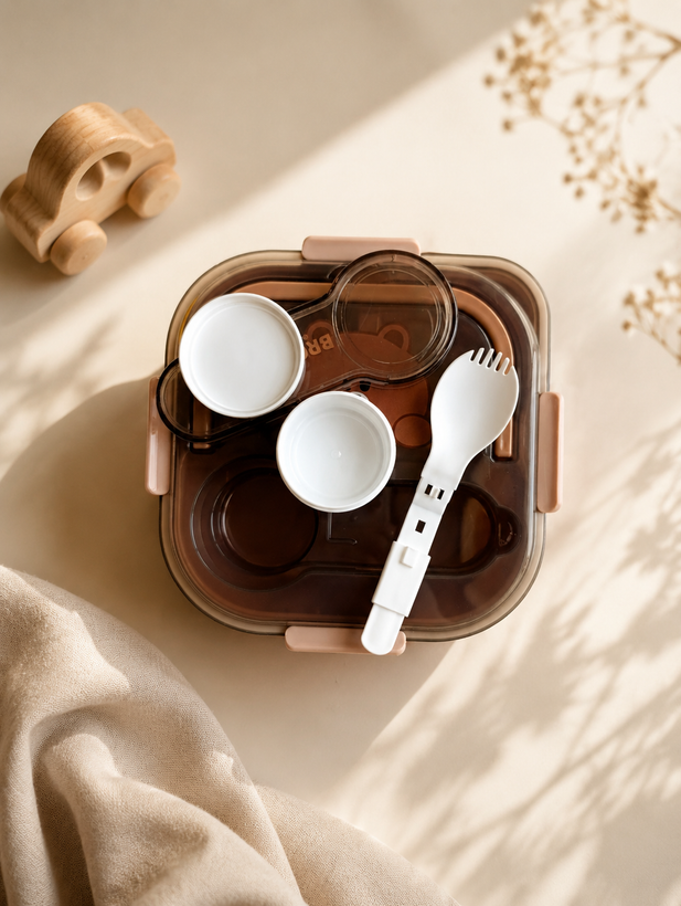 ظرف غذا کودک(تدی/خرگوش/جوجه)